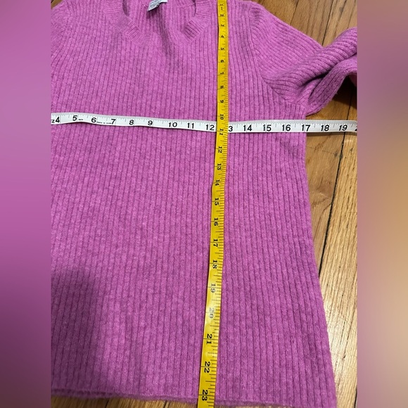 J. Crew Vibrant Pink Crew Neck Sweater - Picture 4 of 4